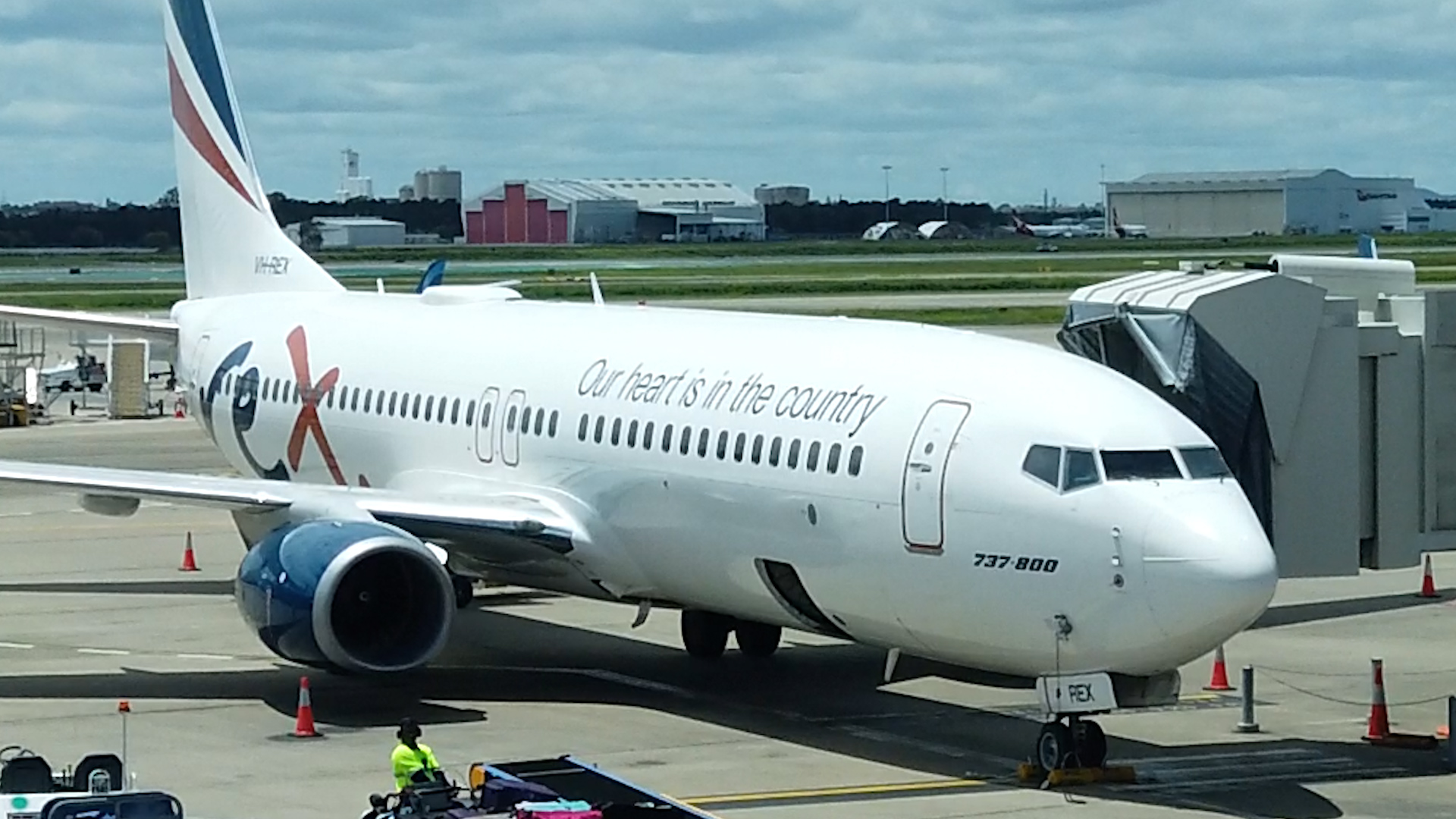 Rex Airlines Brisbane to Sydney B737-800