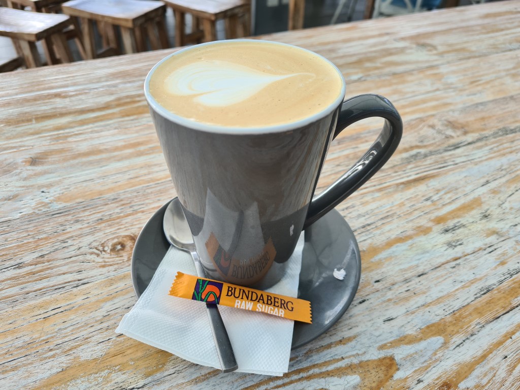 Coffee at Surfers Paradise Beach Cafe
