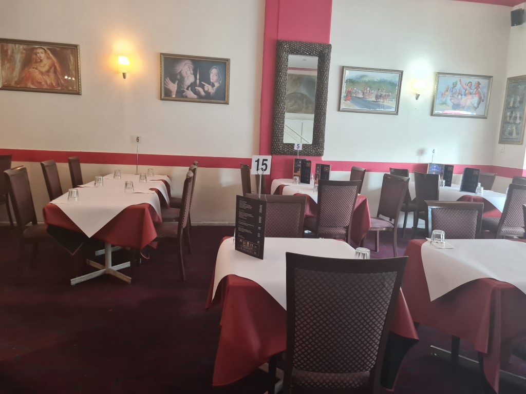 Inside Neelam Indian Restaurant Parramatta