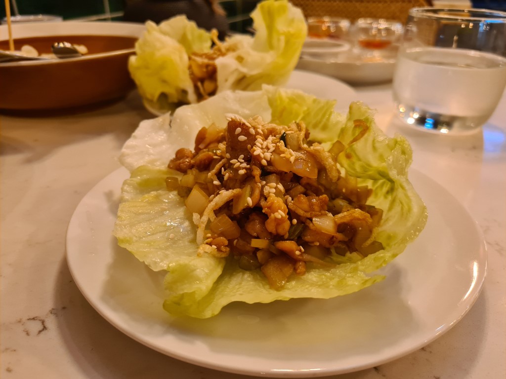 San Choy Boa at Tao Restaurant Sydney
