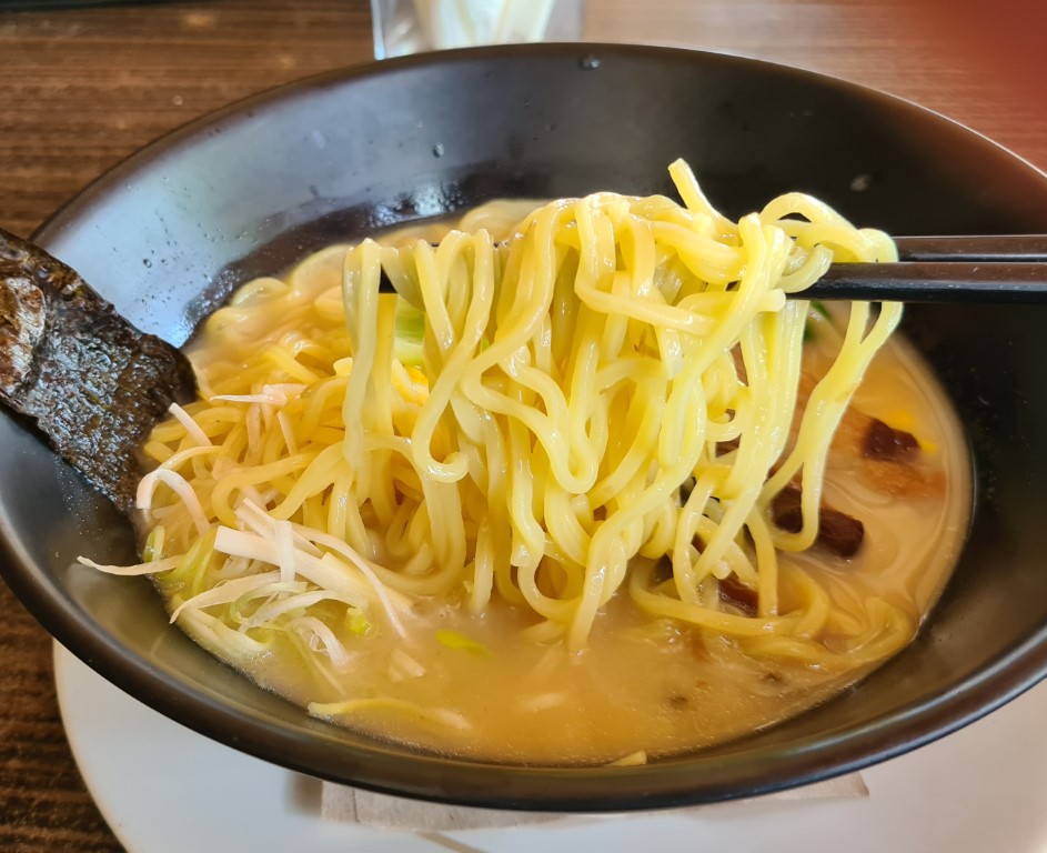 Nice noodles in the Ramen Noodle Soup at Akari Japanese Sanur