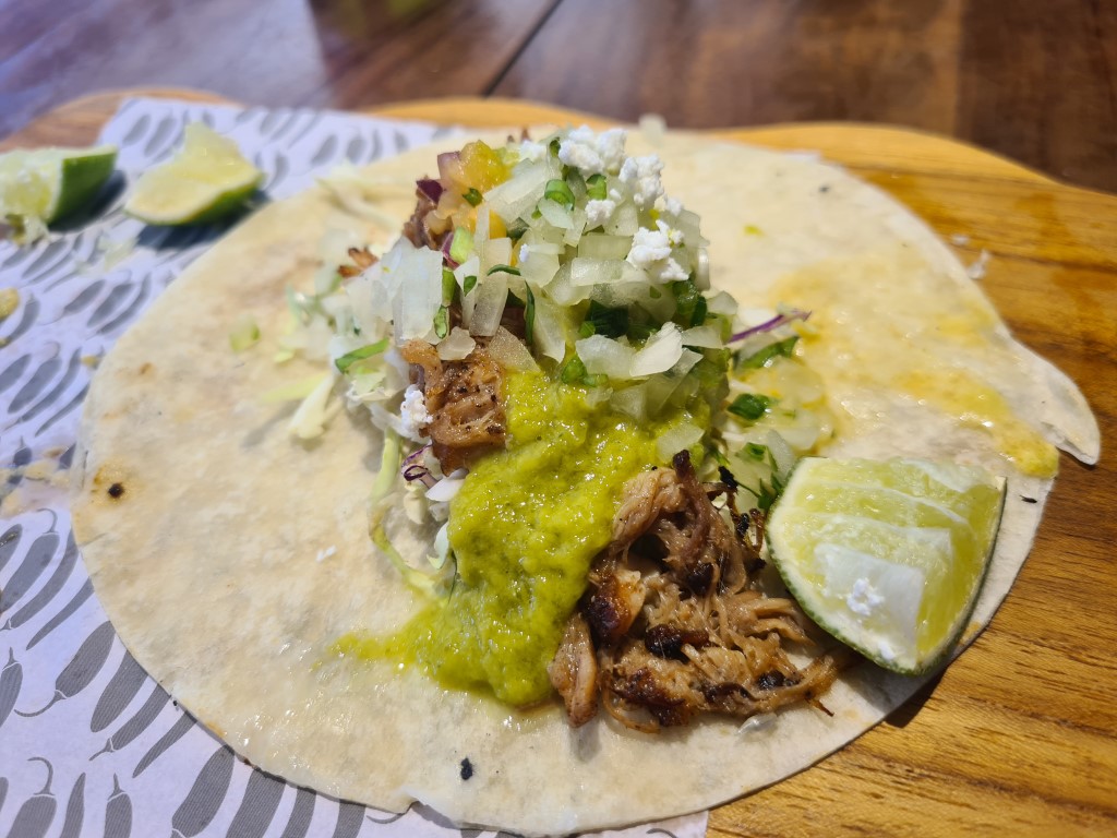 Taco at Jalapeno Mexican Restaurant Sanur