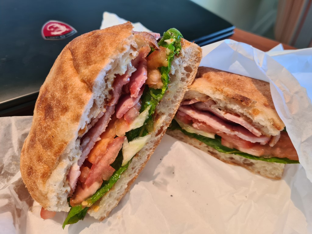 BLT Sandwich at Bang and Grind Cafe Cairns