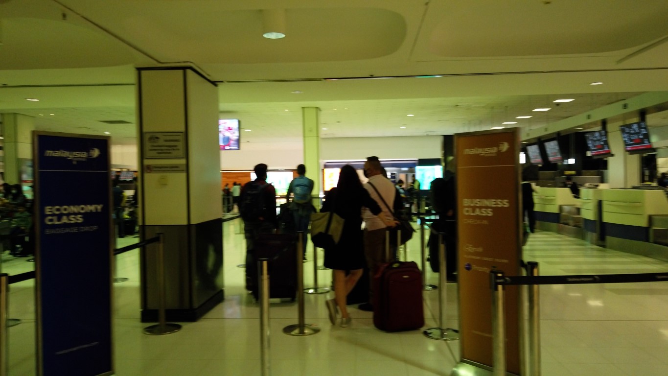 Business Class Checkin at Sydney Airport