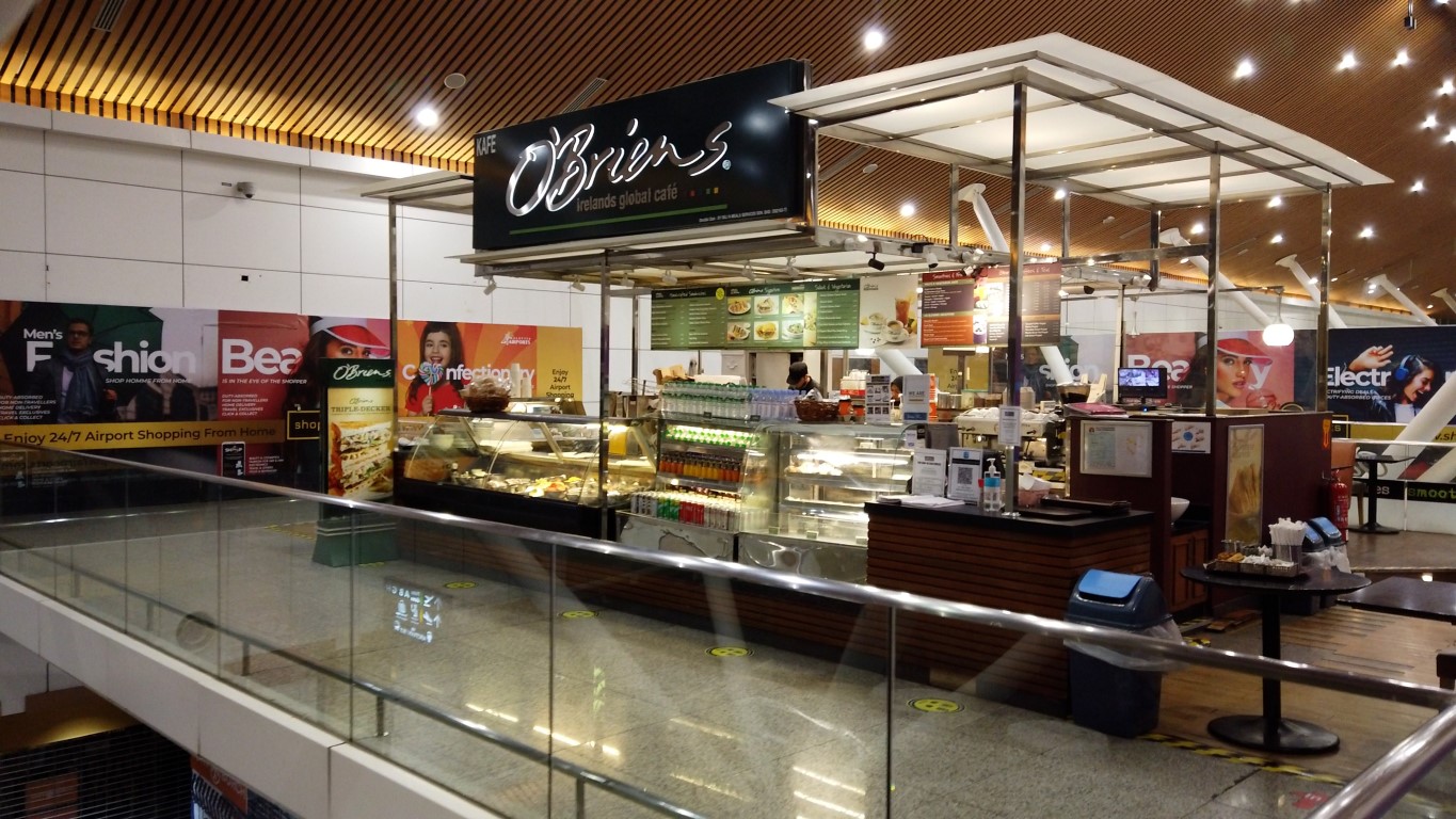 Cafe in Kuala Lumpur International Airport
