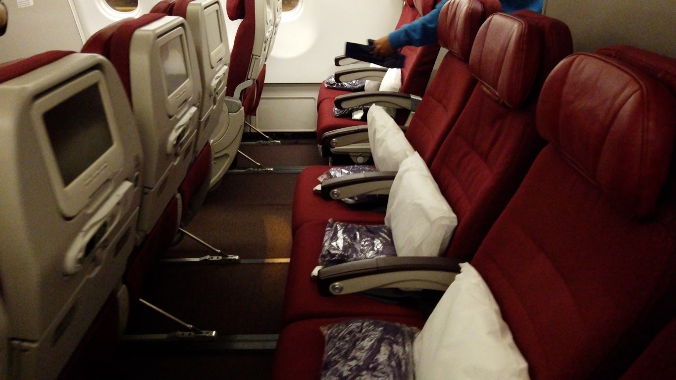 Economy Seats on A330-300 Malaysian Airlines