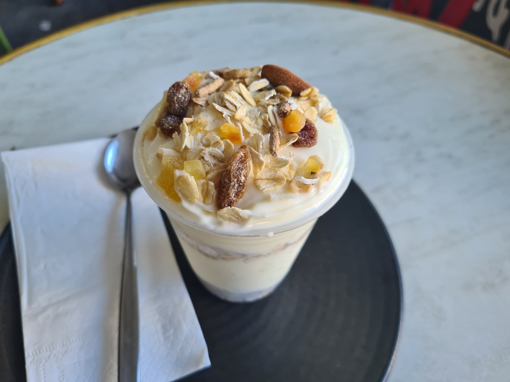 Yoghurt Cup at Bang and Grind Cafe Cairns