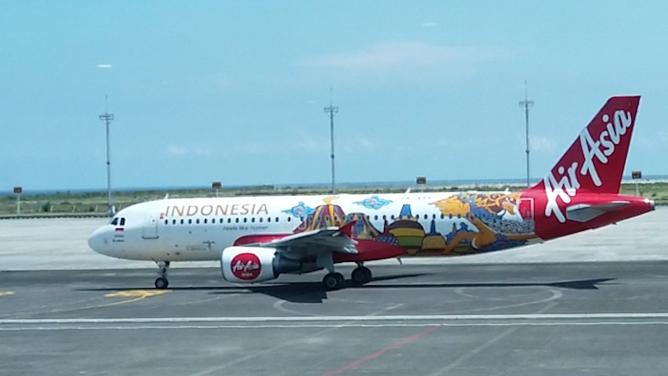 AirAsia Indonesia at Bali Domestic Airport