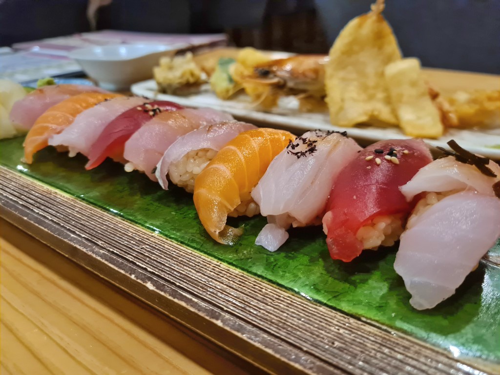 Excellent Sushi at Gold Class Daruma Japanese Restaurant Sydney CBD