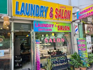 Cheap Laundry on Soi 13 Sukhumvit Bangkok