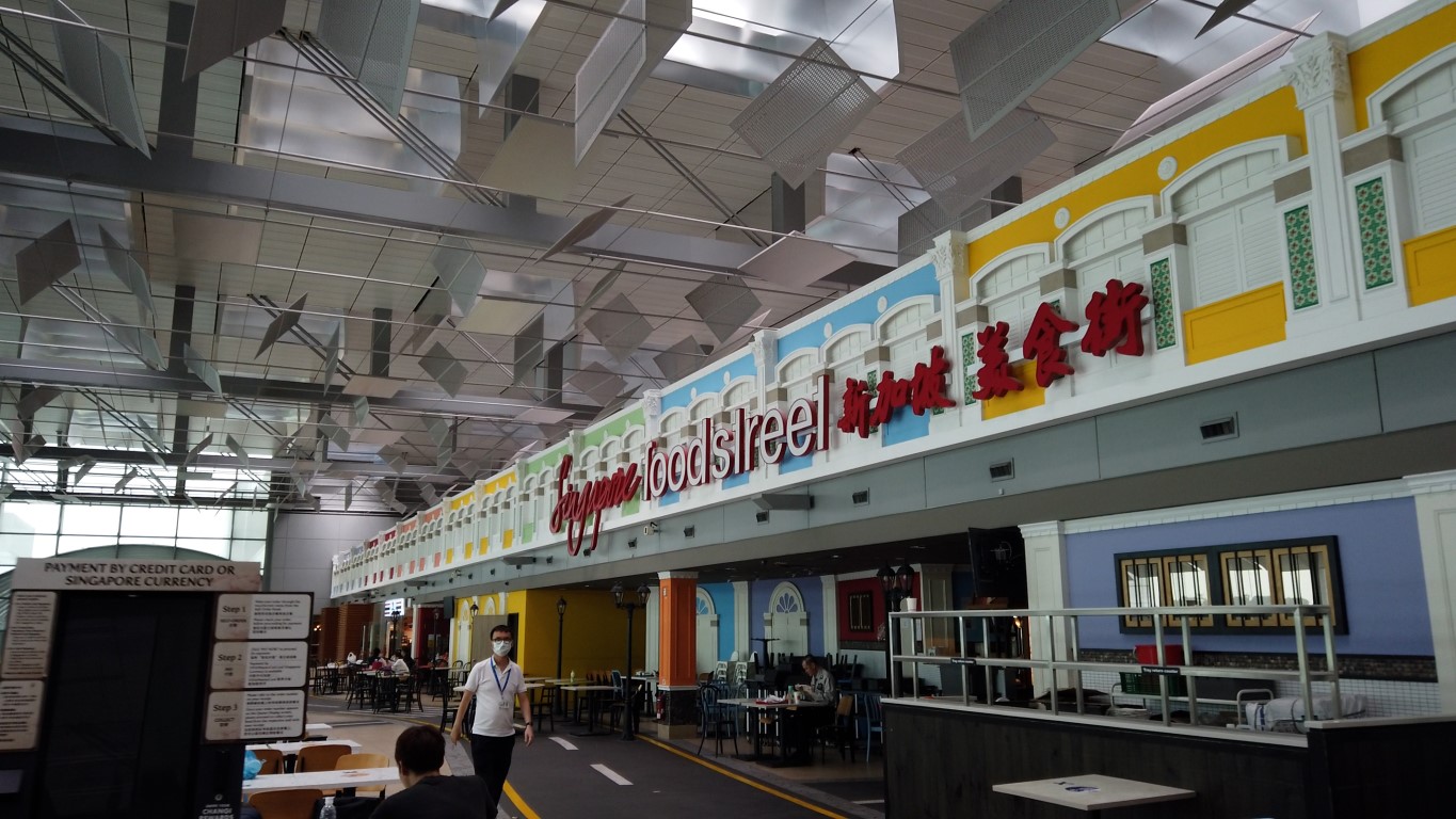 Singapore Food Street at Changi Airport