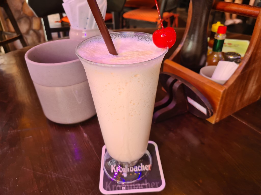 Vanilla Milkshake at Old German Beerhouse Soi 11 Bangkok