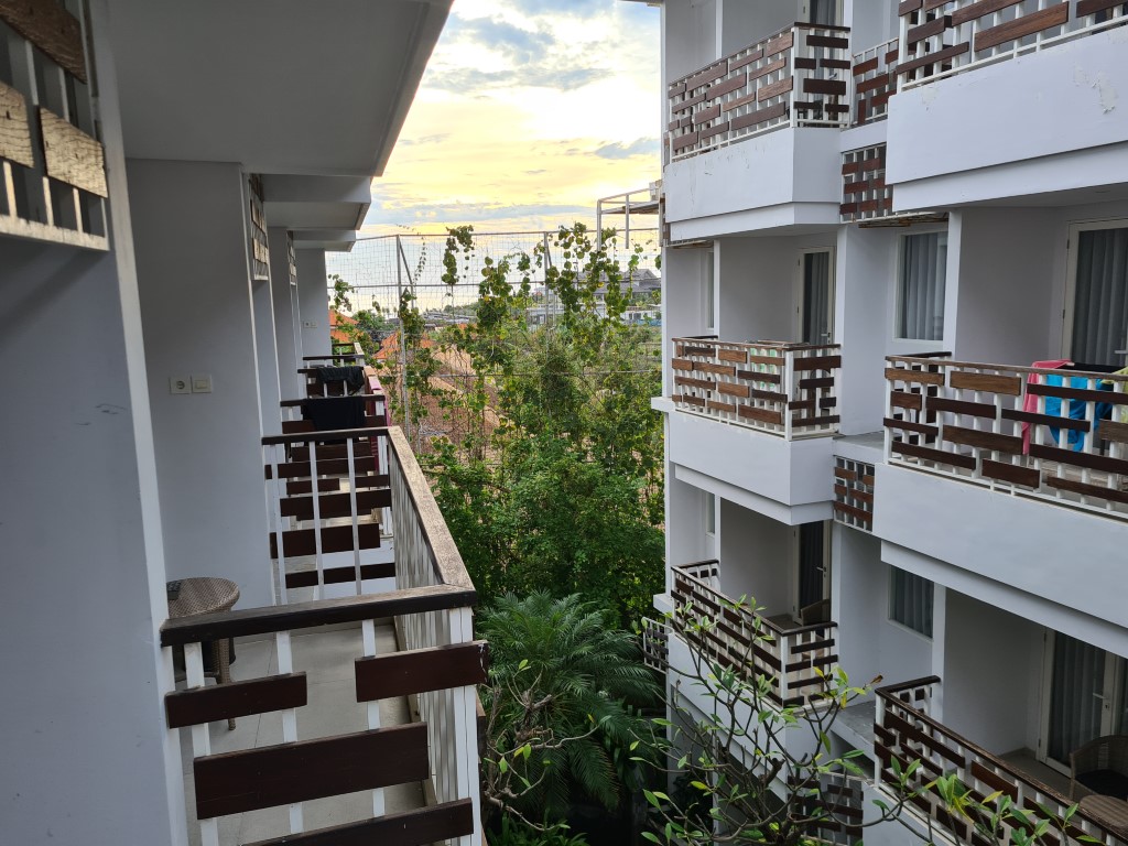 View from Balcony at Aston Canggu Beach Resort