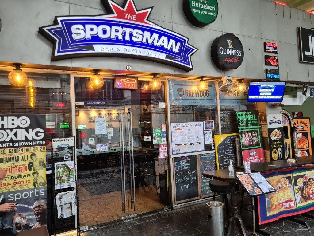 Best Sports Bar in Bangkok - Sportsman Soi 13 Sukhumvit