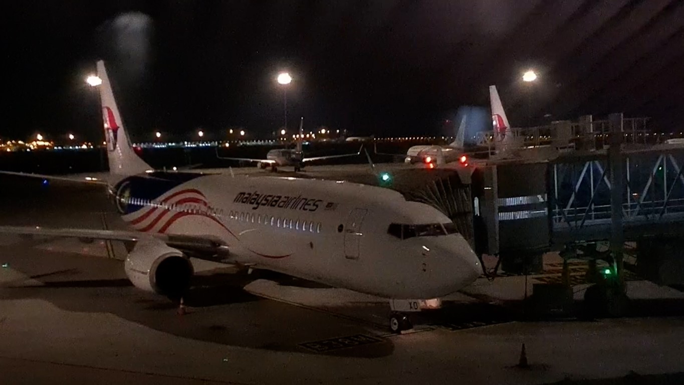 Malaysia Airlines Flight Kuala Lumpur to Singapore
