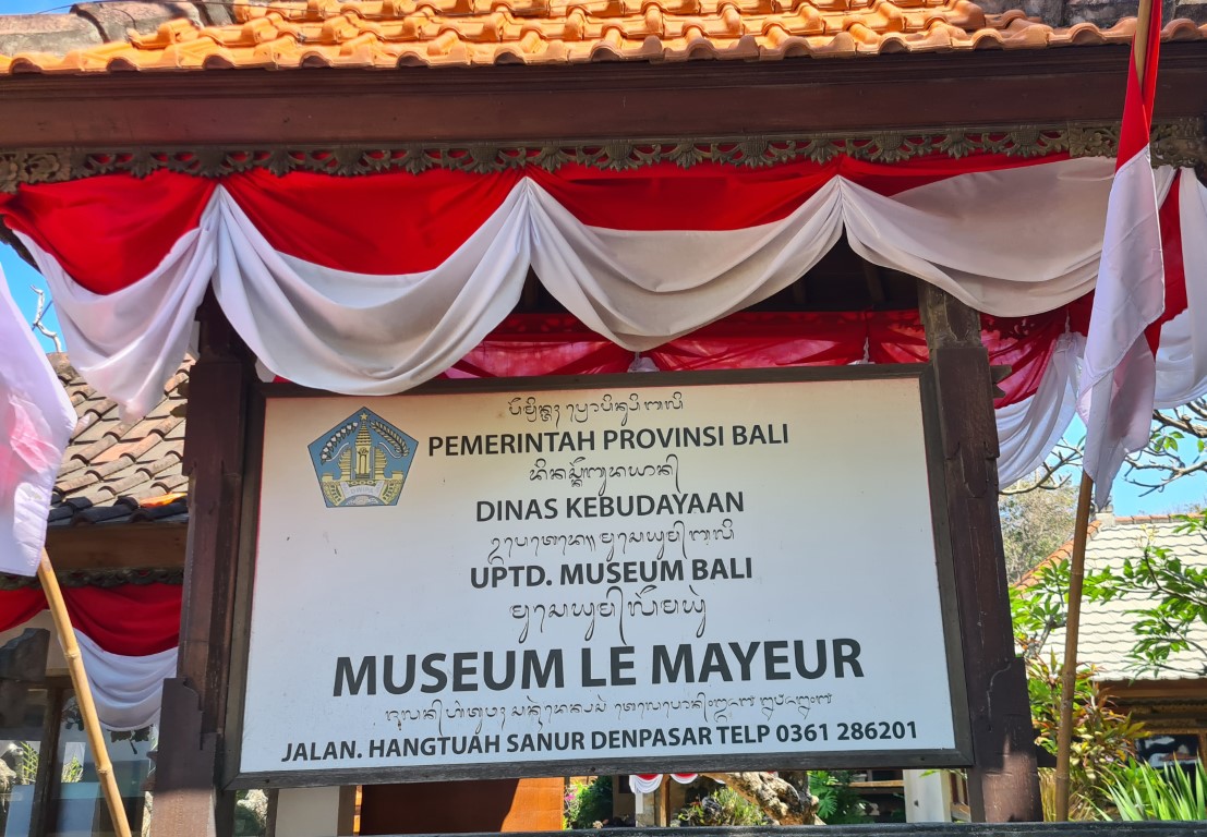 Museum La Mayeur in Sanur Beach Bali