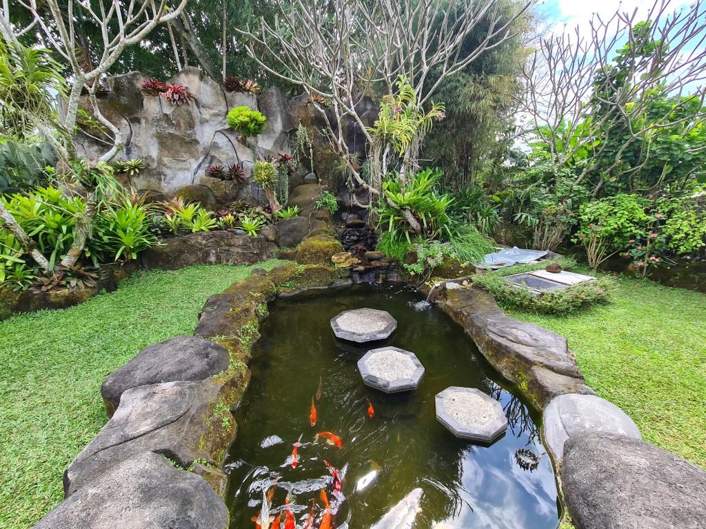 Water Features at Duta Orchid Gardens near Sanur Bali