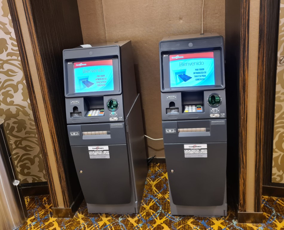 ATM Cash Machines on Royal Caribbean Quantum of the Seas