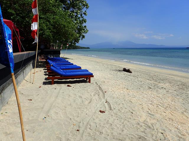 Beach on Bunaken Island North Sulawesi Indonesia