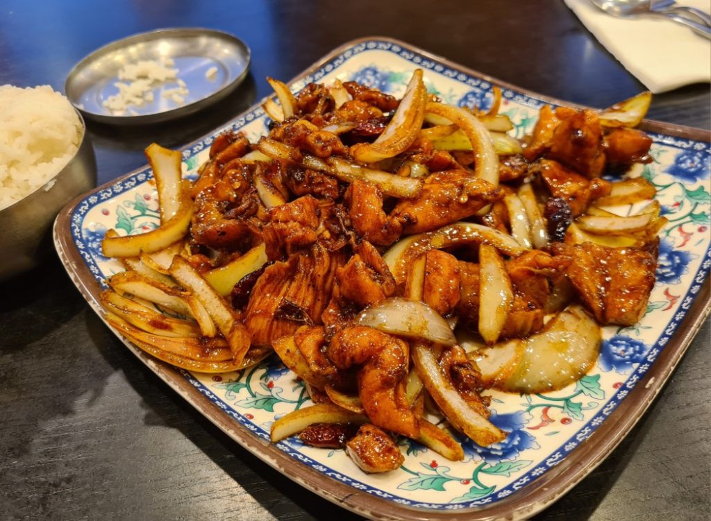 Chilli Chicken at Mr Ping's Hong Kong Style BBQ Restaurant Parramatta