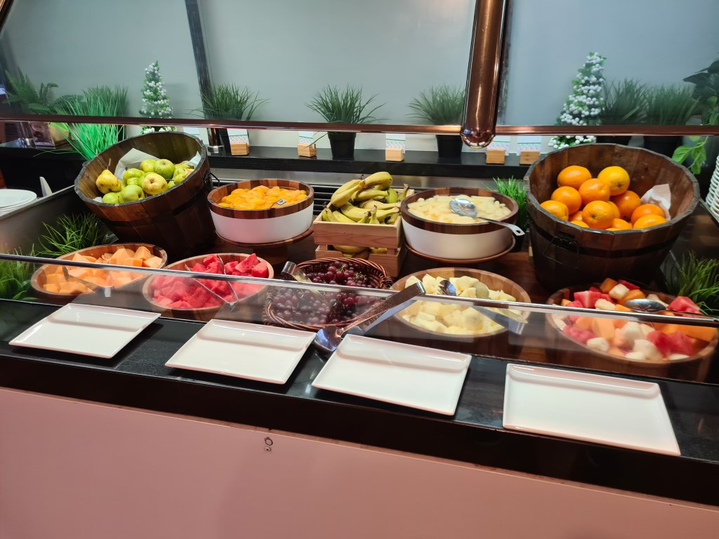 Fresh Fruit Buffet Breakfast at Doubletree by Hilton Hotel Cairns