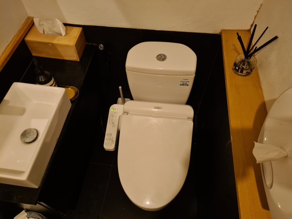 Japanese Toilet at Gin Udon Restaurant Chiang Mai