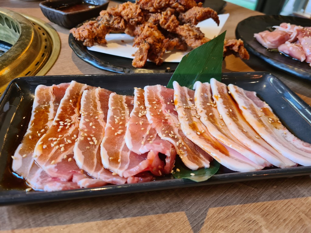 Pork Belly at Touka Japanese BBQ Restaurant Parramatta