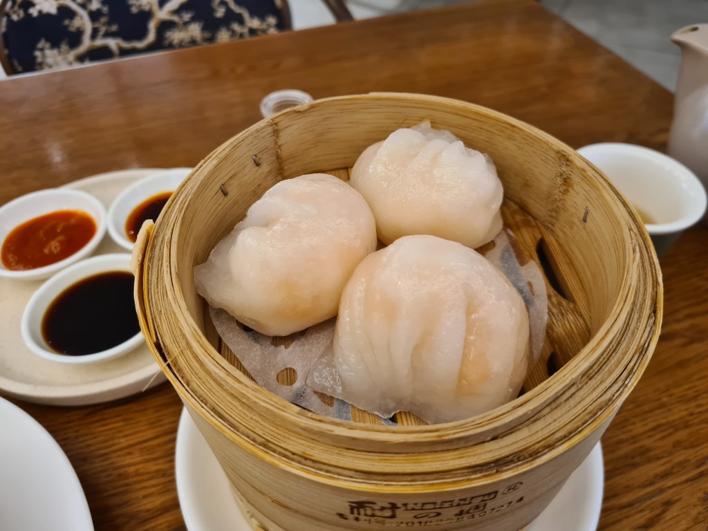 Steamed Prawn Dumplings at Longtime Dining Restaurant Brisbane