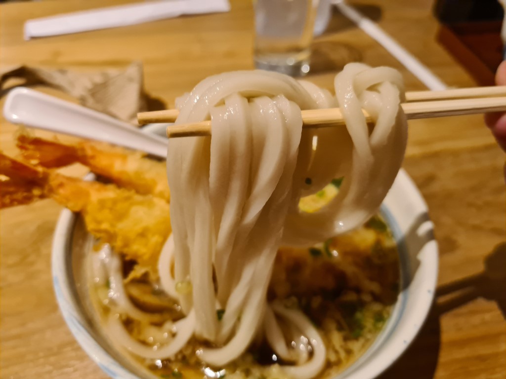 Thick Udon Noodles at Gin Udon Restaurant Chiang Mai