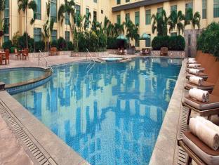 Swimming Pool at the Hyatt Regency Hotel Manila