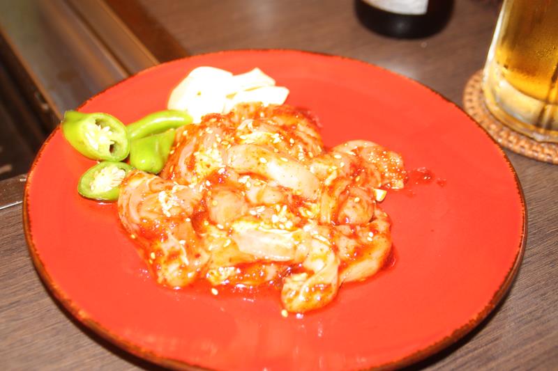 Torimono chicken meat at Sama Sama Yakiniku Restaurant Nusa Dua