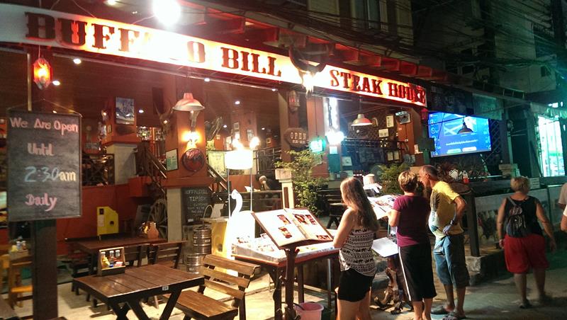 Buffalo Bill Steak House Restaurant Koh Chang
