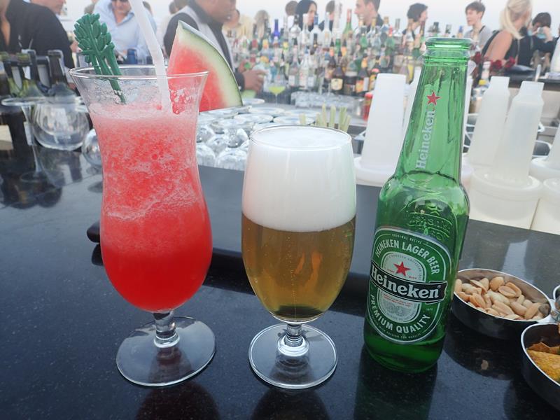 Drinks at Moon Bar Bangkok
