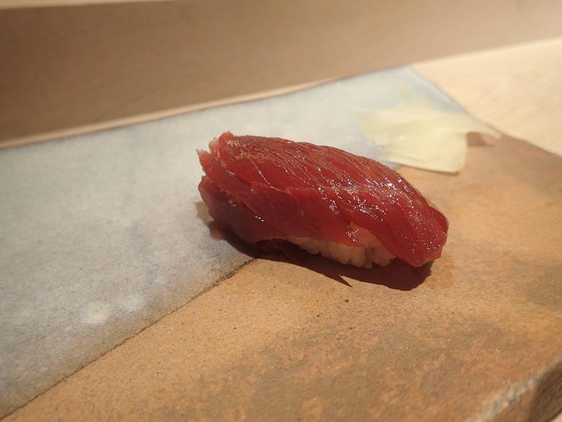 Tuna belly sushi