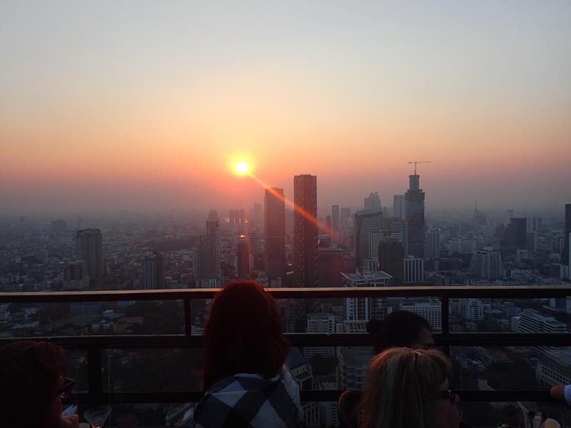 Sunset Over Bangkok