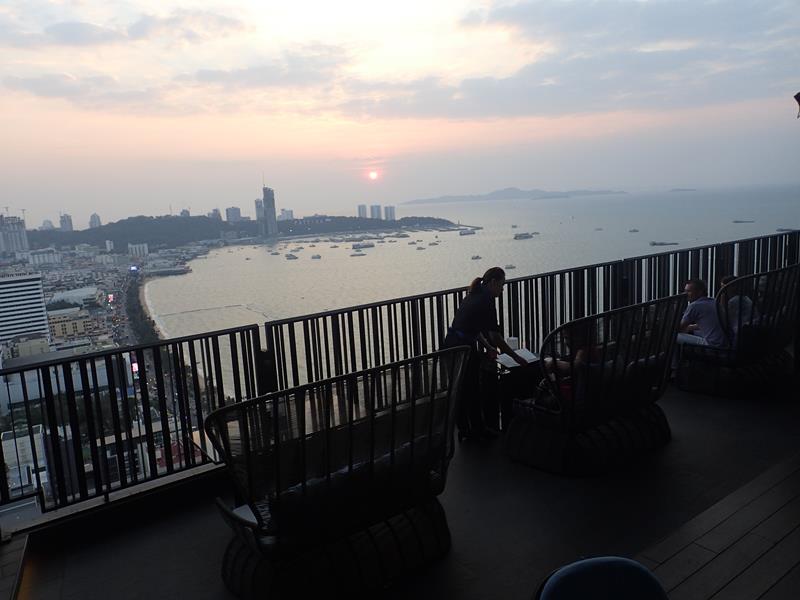 The view from Horizon Bar Pattaya