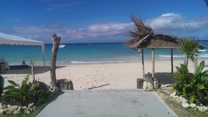 Beach with the softest whitest sand Boracay Philippines