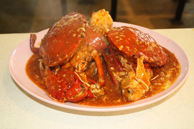 Chilli Crab at Newtown Circus Singapore