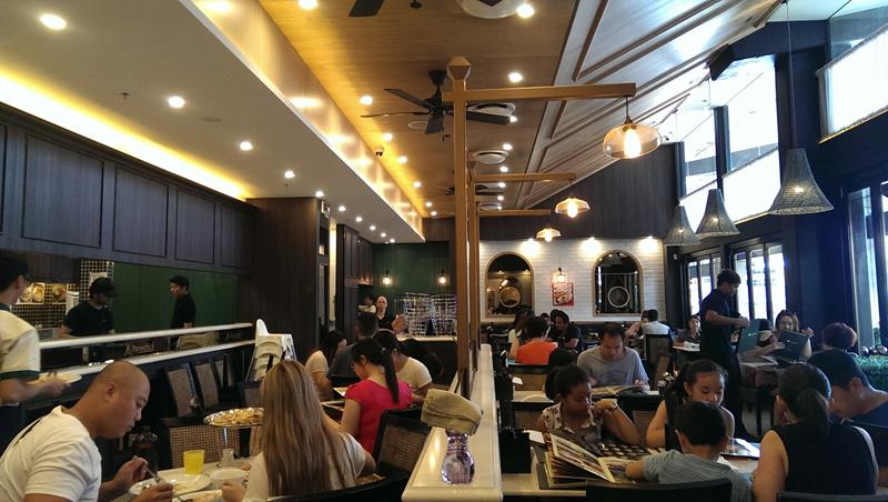 Inside Papparich Restaurant Parramatta