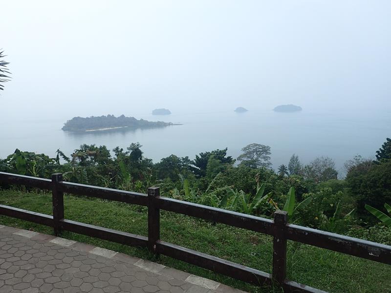 Lookout over islands close to Koh Chang