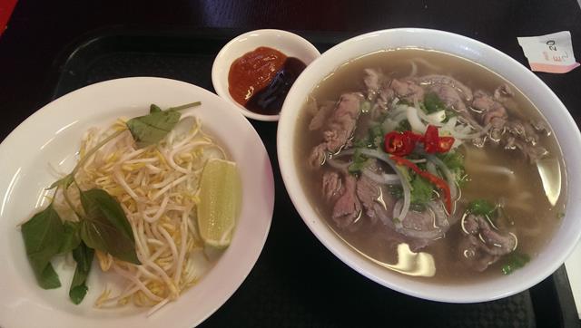Vietnamese Pho Noodle Soup at Cabramatta Sydney