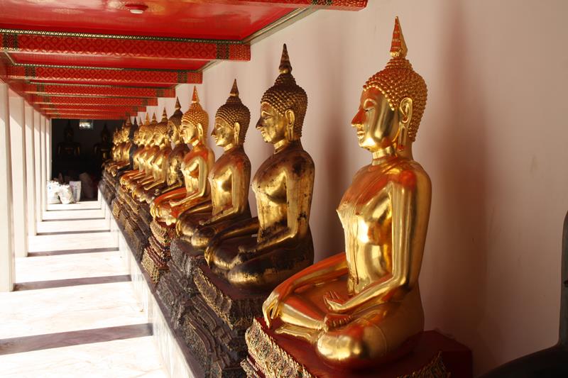 Buddha Statues at Wat Pho Bangkok