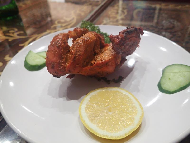 Tandoori chicken at Khana Indian Restaurant Nishi-Shinjuku Tokyo