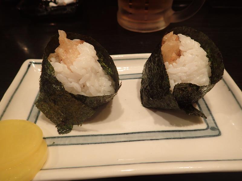 Ebi Tenmusu specialty food in Nagoya
