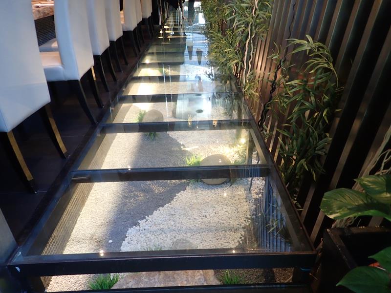 Japanese Garden under the floor