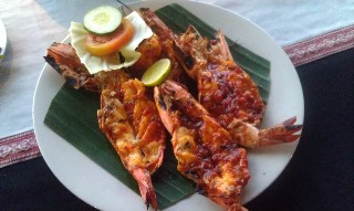 Grilled Tiger Prawns