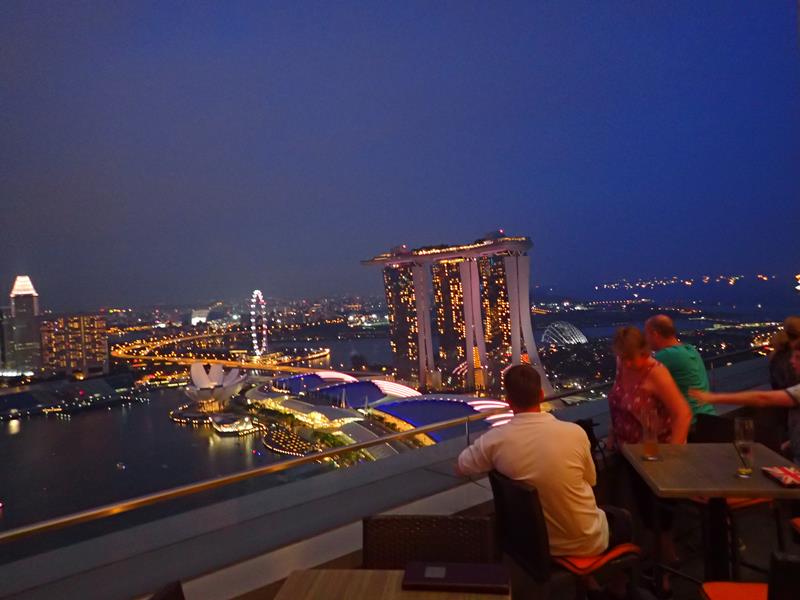 Best Roof Top Bars with views over Singapore