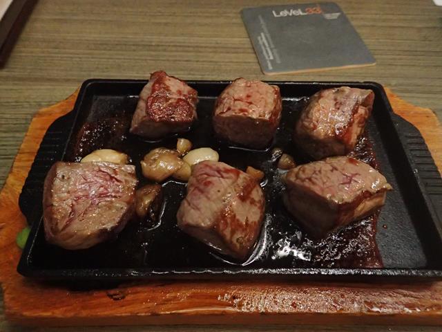 Wagyu Beef at Level 33