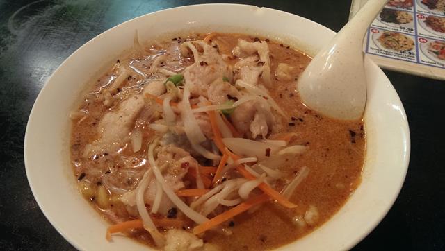 Laksa at the King of Noodles Surfers Paradise