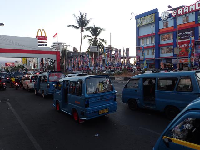 Boulevard area of Manado